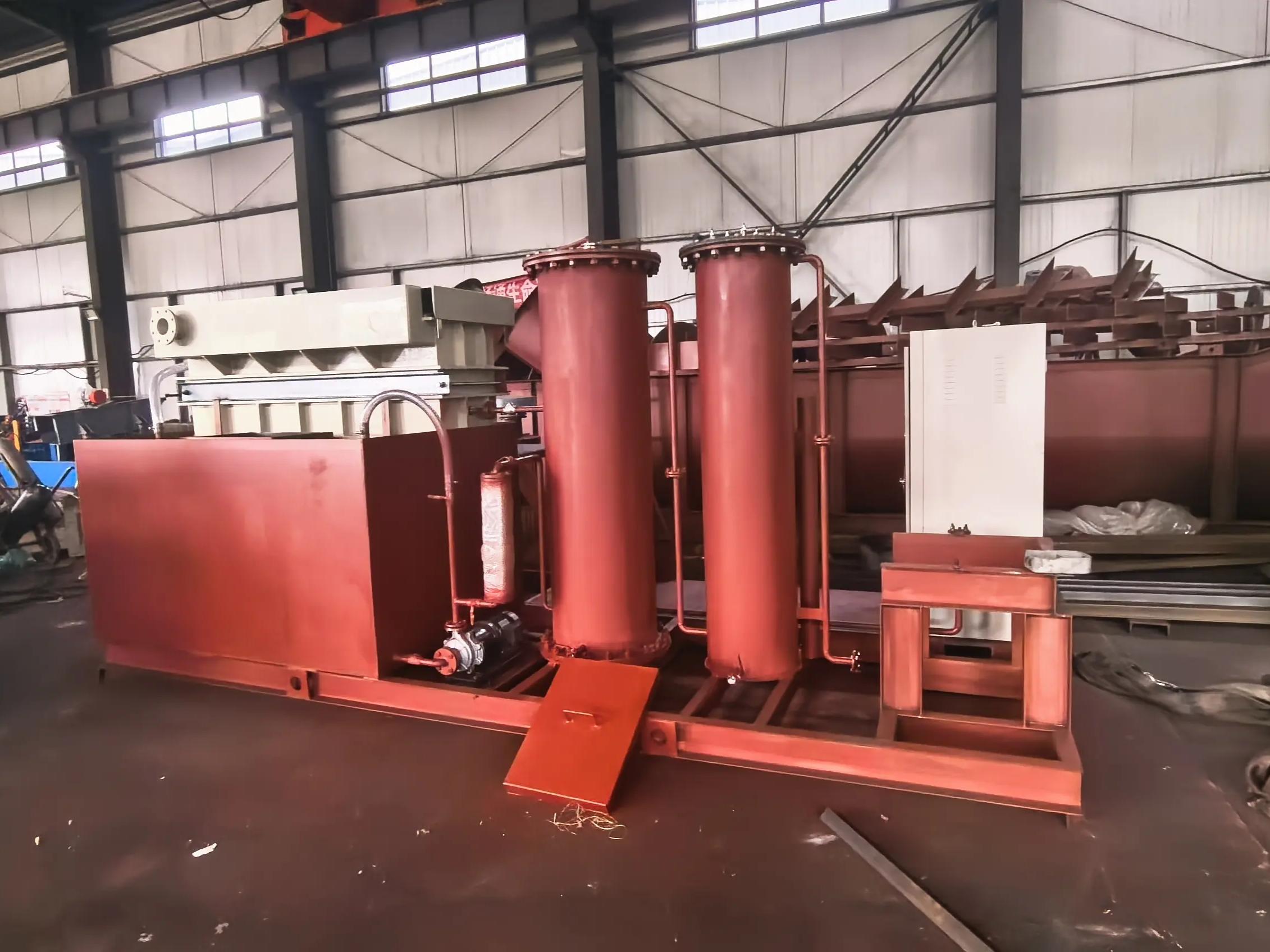 Normal temperature and normal pressrue desorption electrolysis system