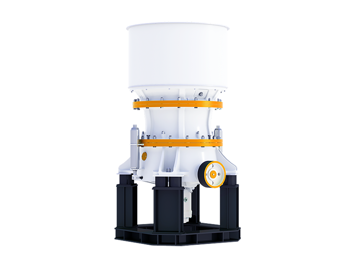 Single cylinder hydraulic cone crush er