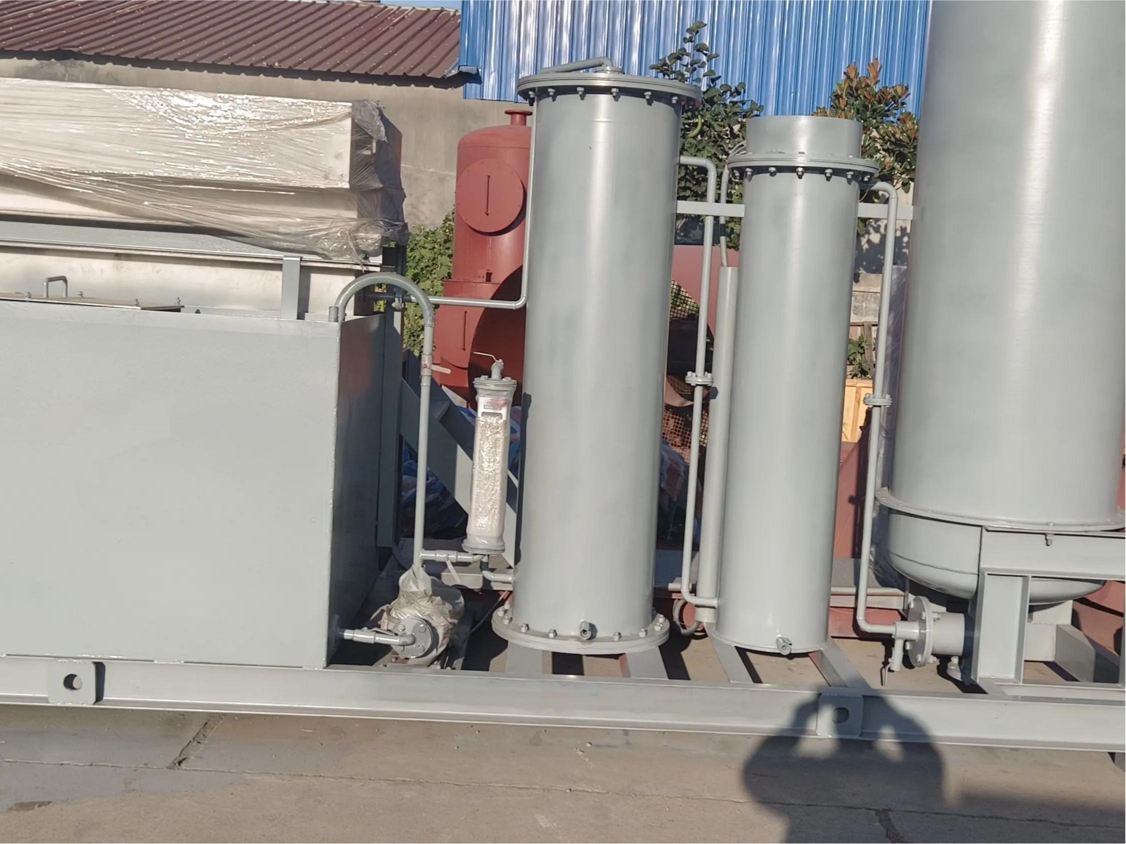 Normal temperature and normal pressrue desorption electrolysis system