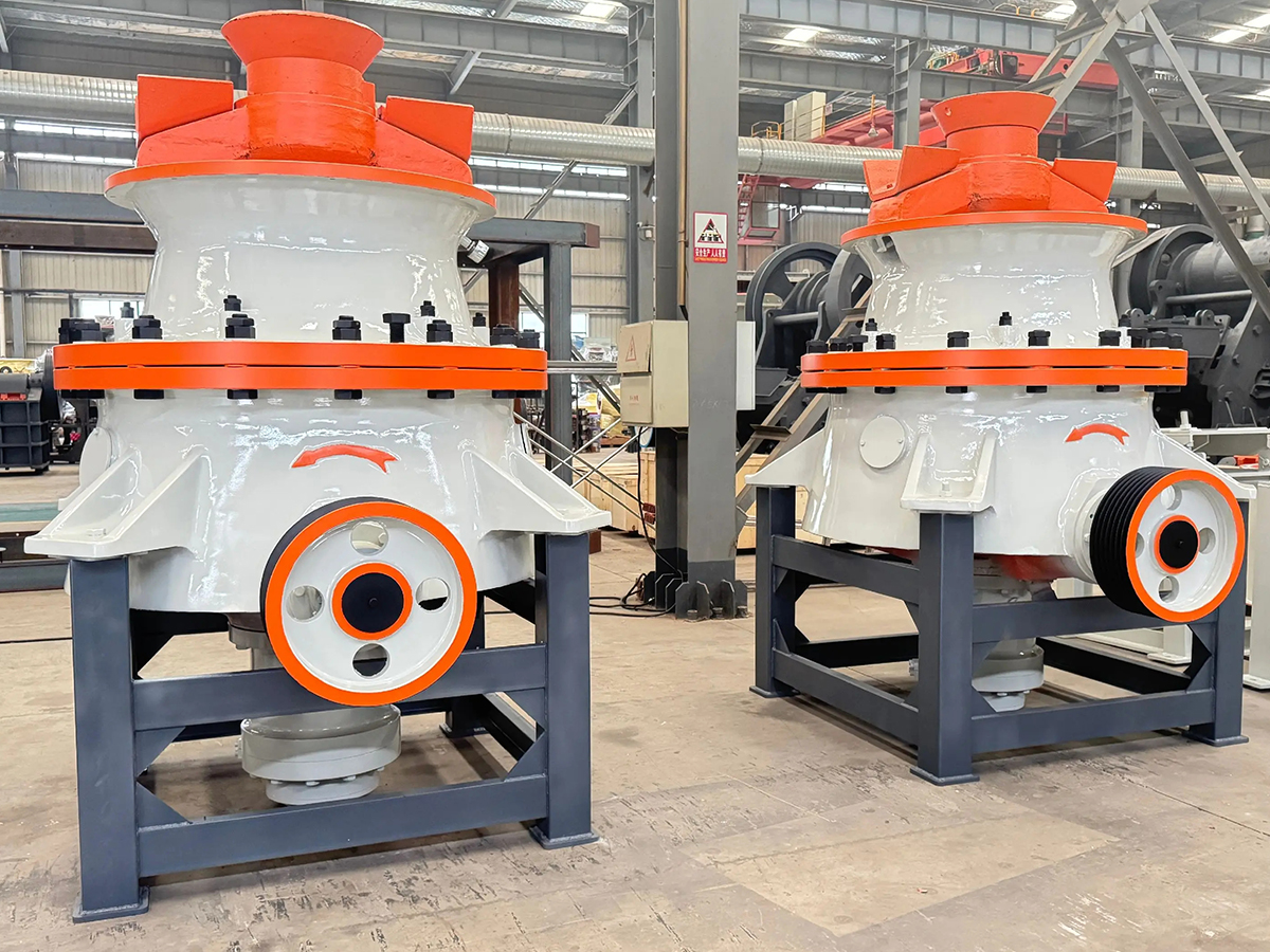 Single cylinder hydraulic cone c