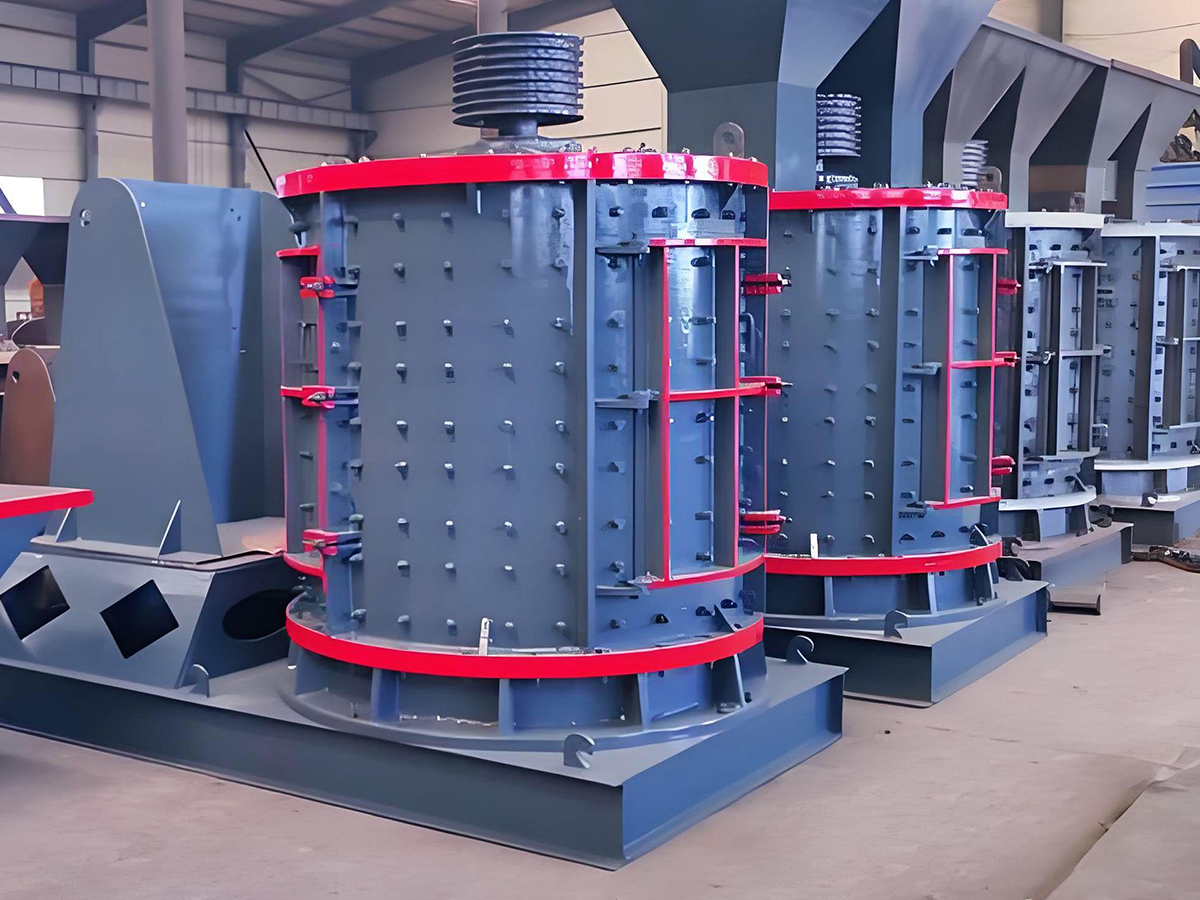 Vertical shaft sand making machine