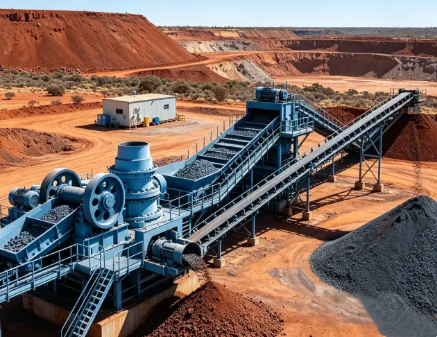 Australia Iron Ore Crushing Line