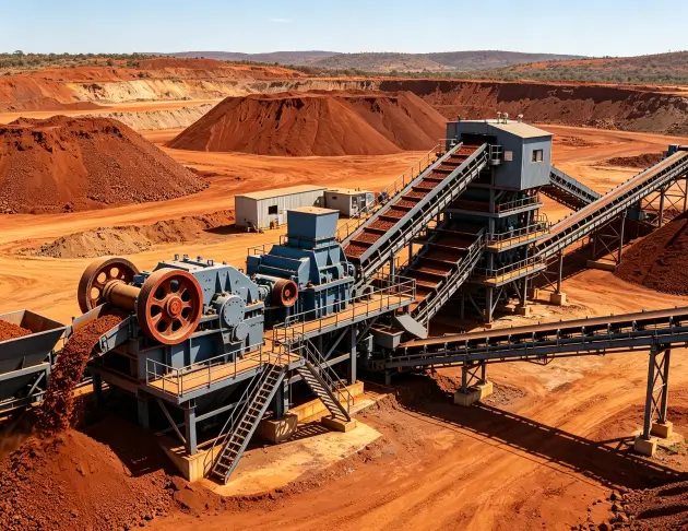 Brazil Iron Ore Crushing Production Line