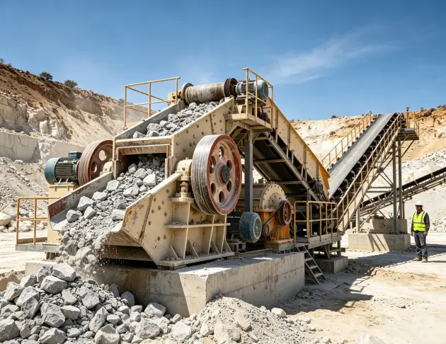 Mexico Limestone Crushing Line