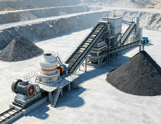 Spain Basalt Crushing Line