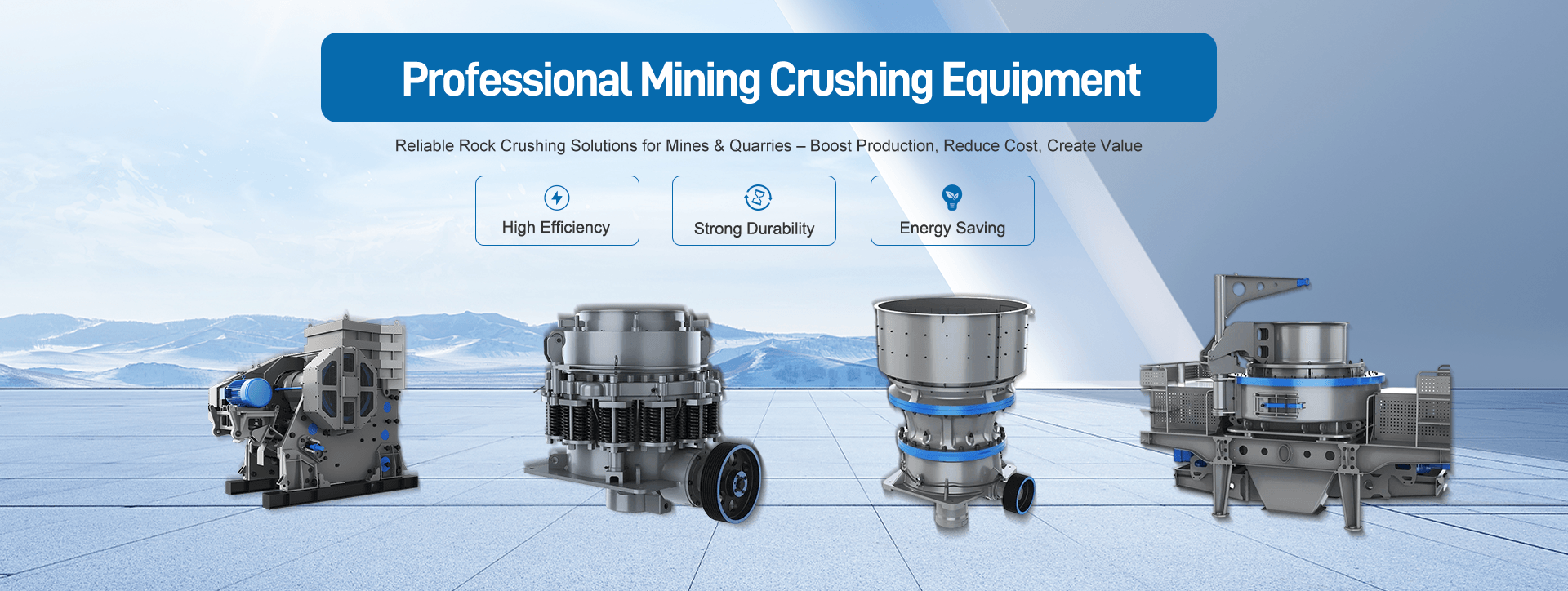 Professional Mining Crushing Equipment