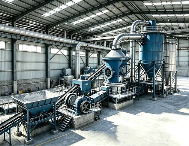 Tanzania Gypsum Grinding Line